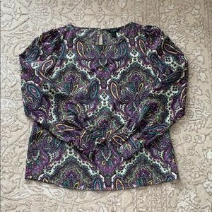 J.Crew Paisley Blouse